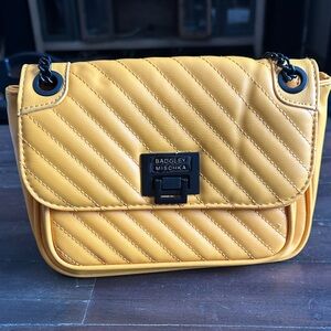 Badgley Mischka Sunburst Quilted Crossbody Bag